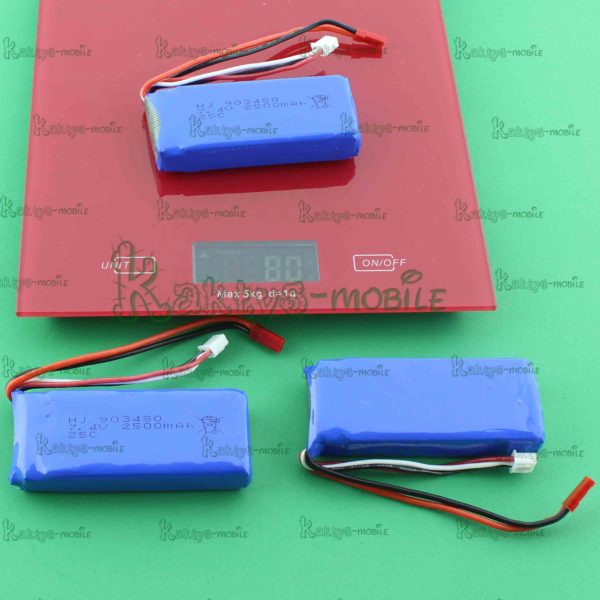 Аккумуляторная батарея 903480 2S 7,4V 2500mAh.