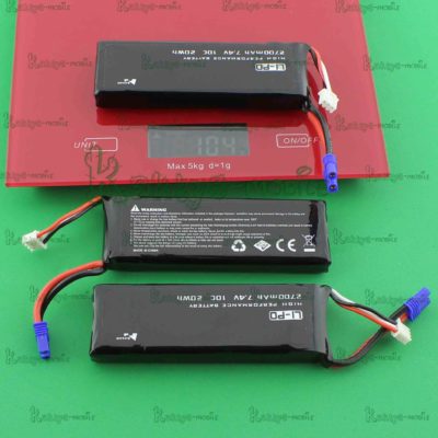 Аккумуляторная батарея 8034100 2S 7,4V 2700mAh.