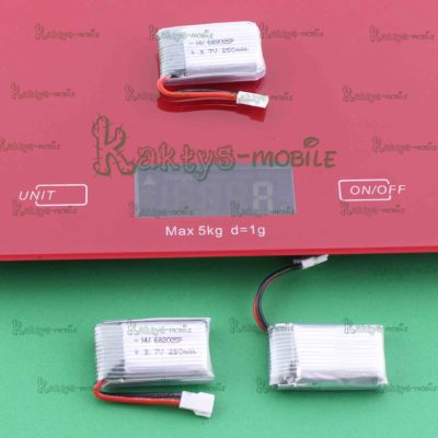 Аккумулятор батарея 682025 3,7V ток разряда 25С 250 mAh