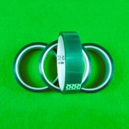 Каптоновая лента 20 мм, высоко температурный скотч купить зеленого цвета в Кактус-Мобайлв
