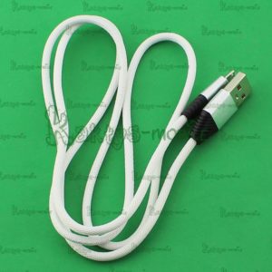 Кабеля Micro USB Ver 24 2A, Micro USB Ver 24 шнурки белый, провод Micro USB Ver 24.