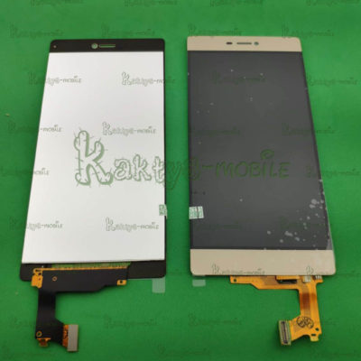 Заказать золотой дисплейный модуль (дисплей + сенсор) Huawei P8.