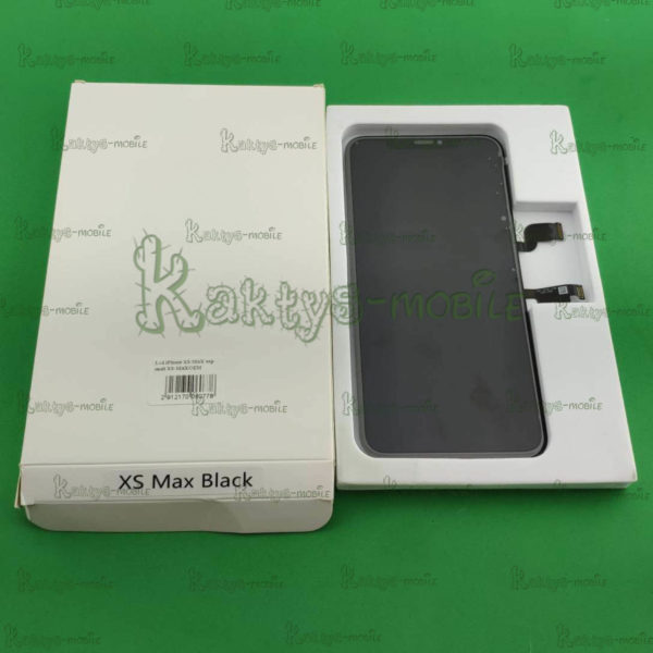 Заказать черный дисплейный модуль (дисплей + сенсор) iPhone XS MAX.