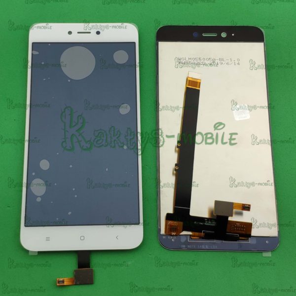 Заказать белый дисплейный модуль (дисплей + сенсор) Xiaomi Redmi Note 5A.
