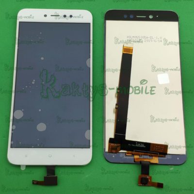Заказать белый дисплейный модуль (дисплей + сенсор) Xiaomi Redmi Note 5A Prime.