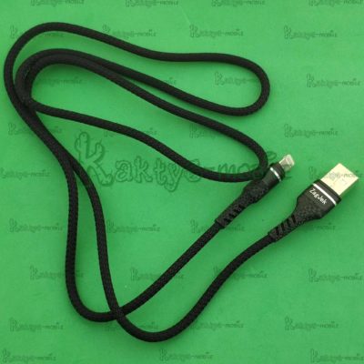 Кабель USB + Lightning Ver 59, черный, нейлон