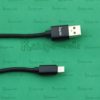 Кабель USB + Lightning Ver 53, черный, нейлон