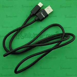Кабель USB + Type-C Ver 70, черный, нейлон