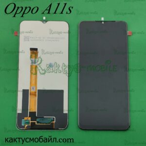 Заказать черный дисплейный модуль (дисплей + сенсор) OPPO A11s.