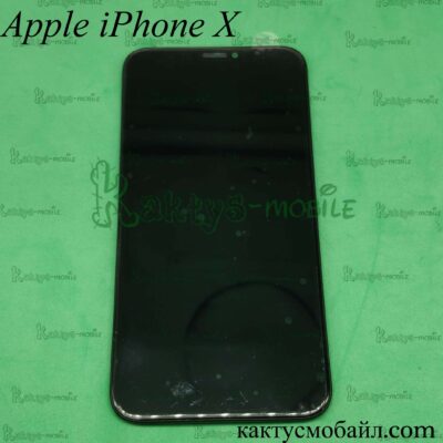 Заказать черный дисплейный модуль (дисплей + сенсор) Apple iPhone X.