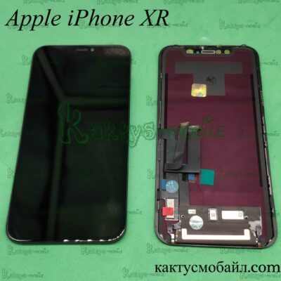 Заказать черный дисплейный модуль (дисплей + сенсор) Apple iPhone XR.