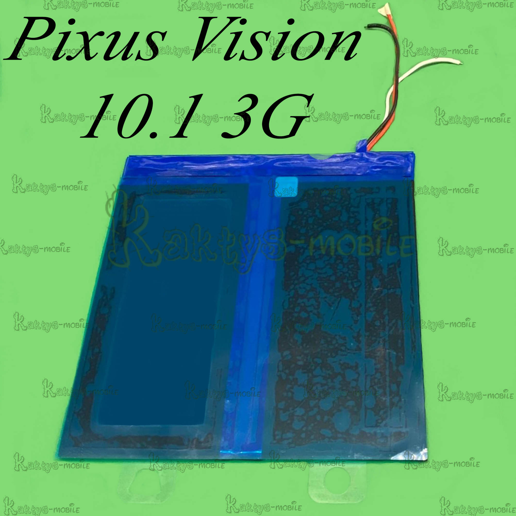 Аккумуляторная батарея, элемент питания, АКБ для планшета Pixus Vision 10.1 3G (Пиксус Визион 10.1 3Г).