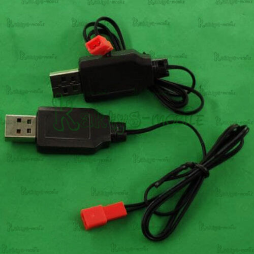 Зарядное устройство / зарядный кабель — USB для зарядки аккумуляторов (квадрокоптеров / дронов) с разъемом JST 3.7V, Li-Pol.